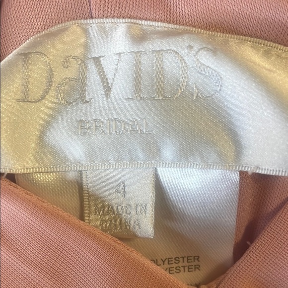 David's Bridal Blush Pink
Spaghetti Strap Gown - Size 4 - Picture 2 of 4